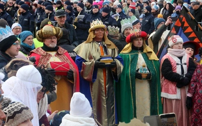 Przez Wrocław przeszedł wielobarwny Orszak Trzech Króli. Miał nowości i piękny finał