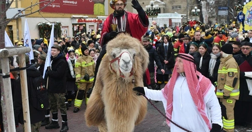 Tysiące Zielonogórzan na Orszaku Trzech Króli