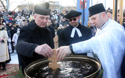 Święto Jordanu nad Odrą we Wrocławiu u grekokatolików