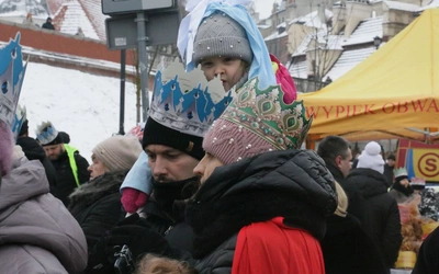 Orszak na ulicach Lublina