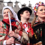Orszak Trzech Króli Kraków 2026 - pokłon miasta i kolędowanie