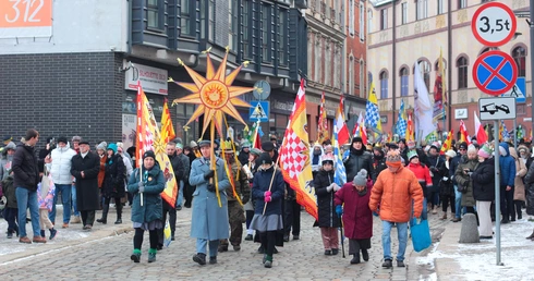 Legnica. Orszak w grodzie biskupim