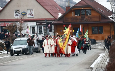 Orszak Trzech króli w Ciężkowicach
