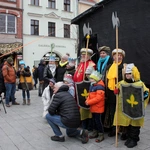 Kolędowanie na rynku