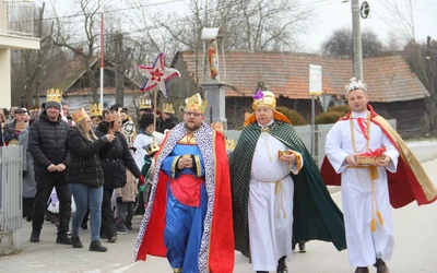 Przybysławice. IV Parafialny Orszak Trzech Króli