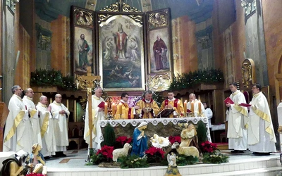 Bp Roman Pindel przewodniczył liturgii w bielskiej katedrze.  