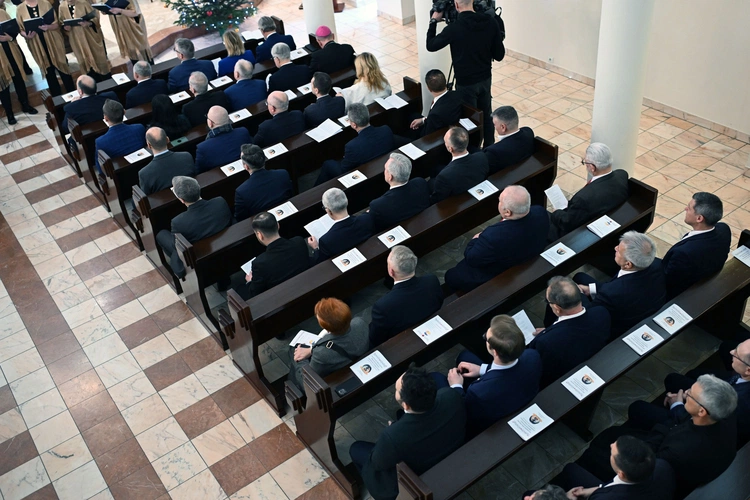 Spotkanie biskupa z samorządowcami