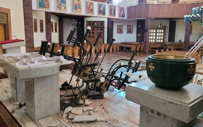 KUL pomaga po pożarze kościoła