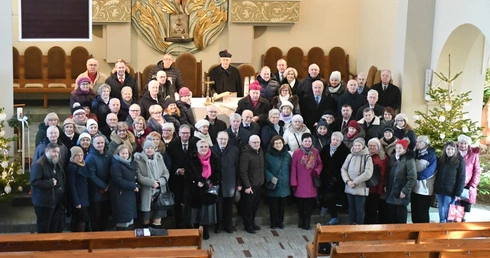 Opłatek przedstawicieli Akcji Katolickiej z całej diecezji