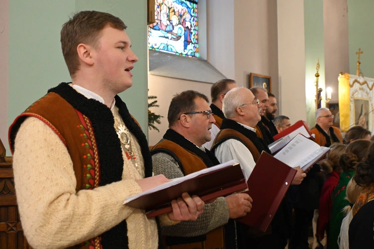 Z kolędowym repertuarem