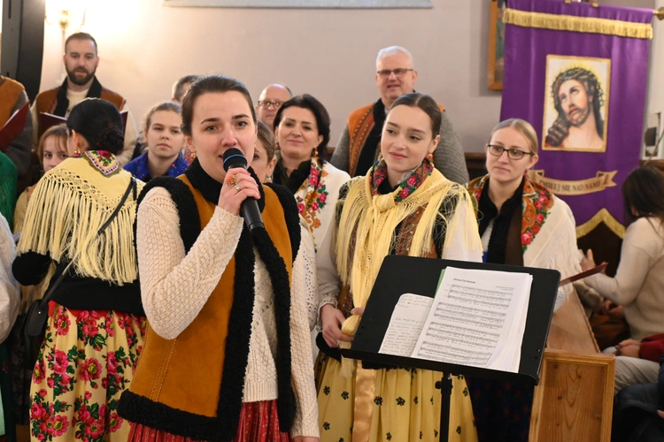 Z kolędowym repertuarem