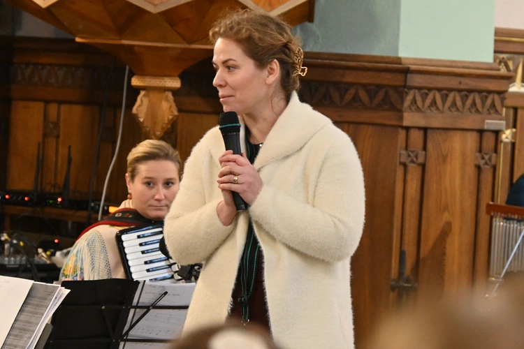 Z kolędowym repertuarem