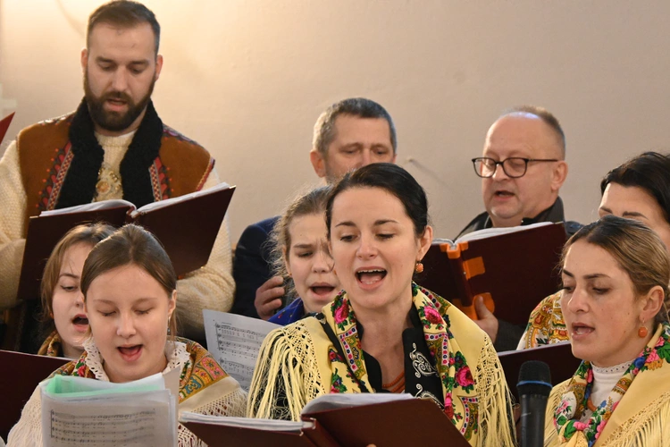 Z kolędowym repertuarem