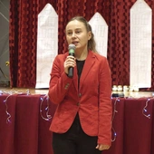 Organizatorka przeglądu Aleksandra Maliszewska.  