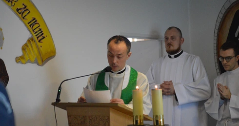 Msza św. w Areszcie Śledczym w Katowicach