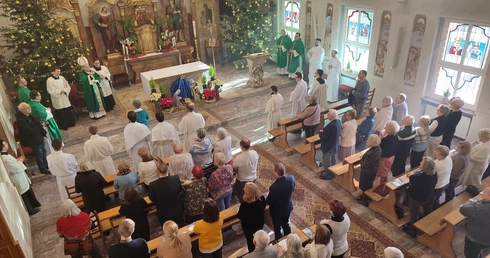 Kolędowanie przyjaciół naszego seminarium