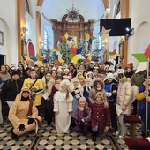 W parafii Piaski dzieci biorące udział w akcji stanowią jedną z najliczniejszych grup w diecezji.