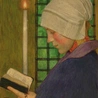 Marianne Stokes (1855–1927), „Święto Matki Boskiej gromnicznej”, tempera na desce, przed 1901, Tate Gallery