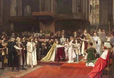  „Tu, felix Austria, nube!”, 1896 Kunsthistorisches Museum, Wiedeń