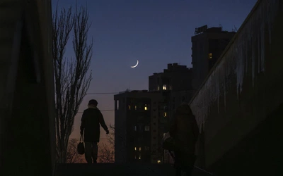 W Kijowie, gdy brak prądu