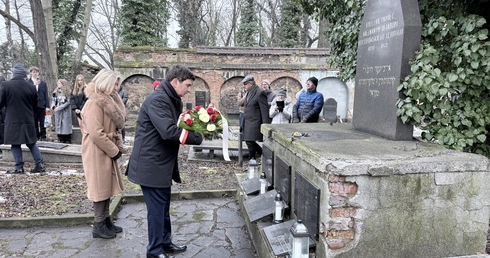 Katowice. Międzynarodowy Dzień Pamięci o Ofiarach Holokaustu 