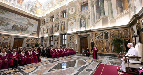 Leon XIV do Roty Rzymskiej: Miłość wymaga ustalenia prawdy