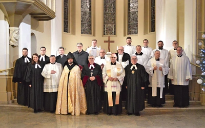 Nabożeństwo odbyło się w katedrze ewangelicko- -augsburskiej w Katowicach.