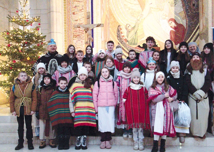 Na Białe Morza przyjechała m.in. grupa z Zubrzycy na Orawie.