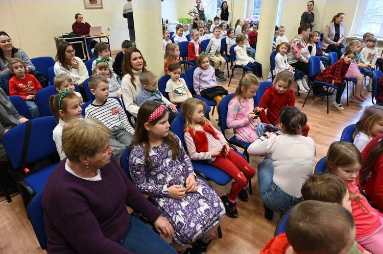 Wspólne kolędowanie przedszkolaków
