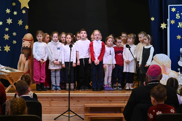 Wspólne kolędowanie przedszkolaków