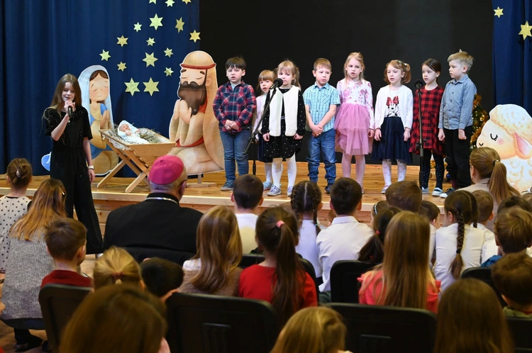 Wspólne kolędowanie przedszkolaków