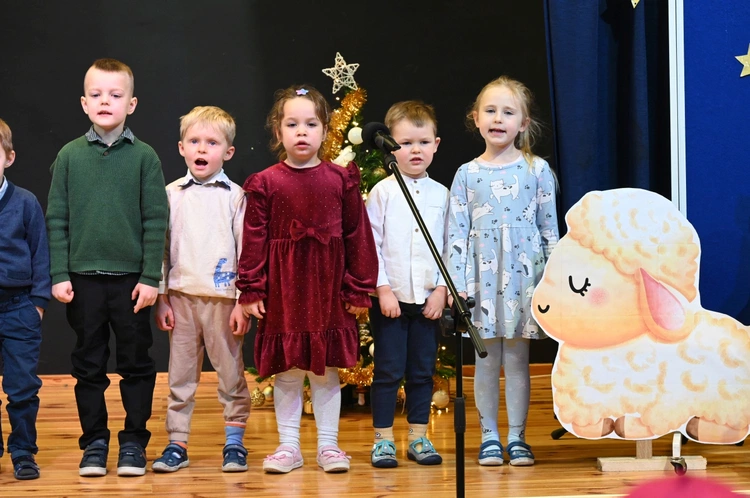 Wspólne kolędowanie przedszkolaków