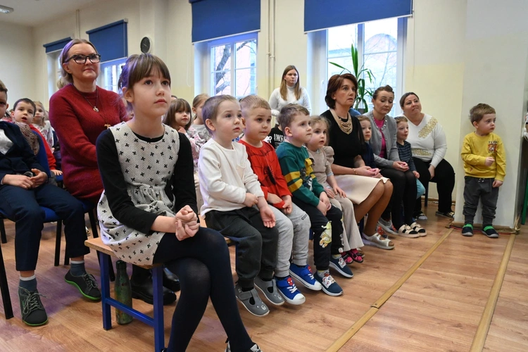 Wspólne kolędowanie przedszkolaków