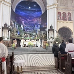 Adoracja żłóbka Liturgicznej Służby Ołtarza