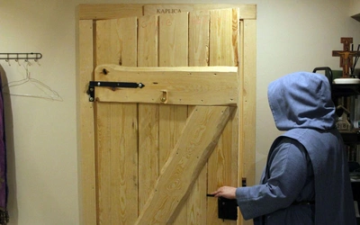 Siostra Marcela, pustelnica z Pustelni "Emmanuel" w Bryksach