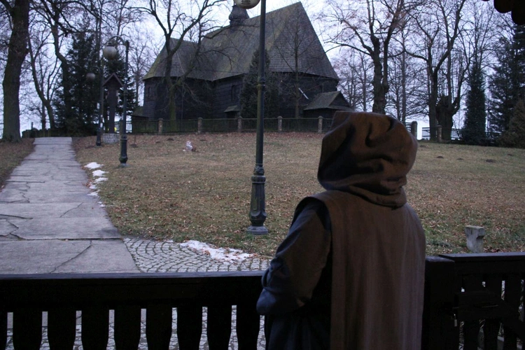 Siostra Marcela, pustelnica z Pustelni "Emmanuel" w Bryksach