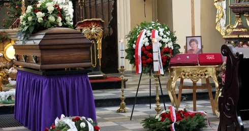 Pogrzeb Jadwigi Rudnickiej