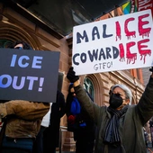 Część Ameryki protestuje