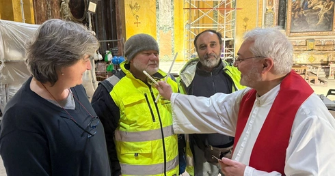 Św. Błażej, biskup i męczennik – jeden z Czternastu Świętych Wspomożycieli