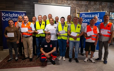 Ukraina: podwójna pomoc Rycerzy Kolumba i Zakonu Maltańskiego
