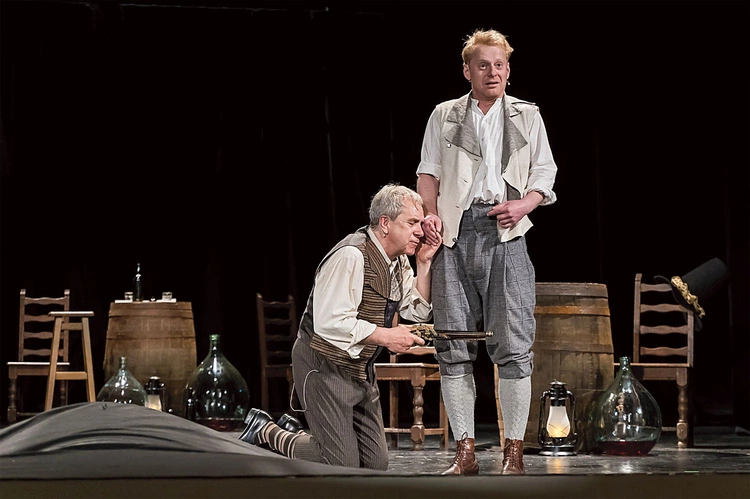 Kadr z „Dożywocia” Aleksandra Fredry.