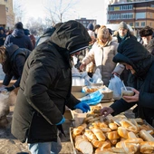 Mieszkańcy Kijowa o krakowskiej akcji "Ciepła zupa": ten żurek to znak, że Polska o nas pamięta