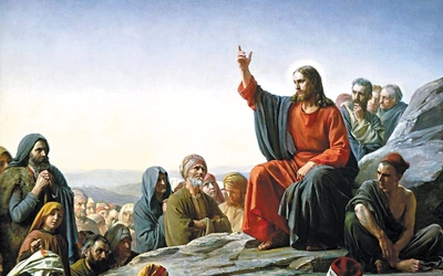„Kazanie na górze” w obrazie Carla Heinricha Blocha
