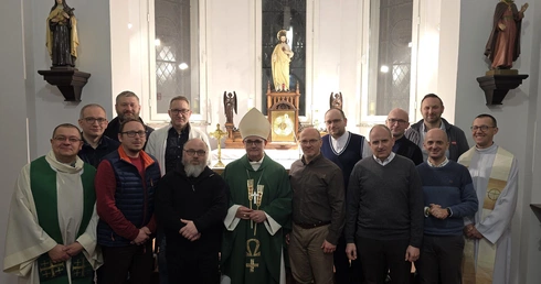 Kokoszyce. Rekolekcje kandydatów do święceń diakonatu stałego