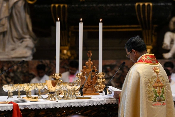 Liturgia wschodnia w Bazylice św. Piotra