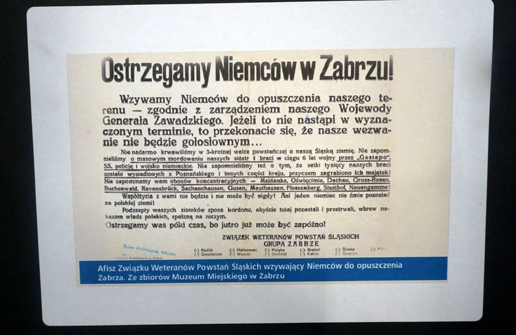 Tragedia Górnośląska - wystawa 
