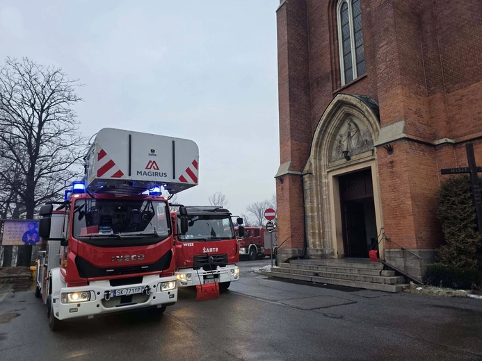 Mysłowice. Zalany Kościół pw. Najświętszego Serca Pana Jezusa