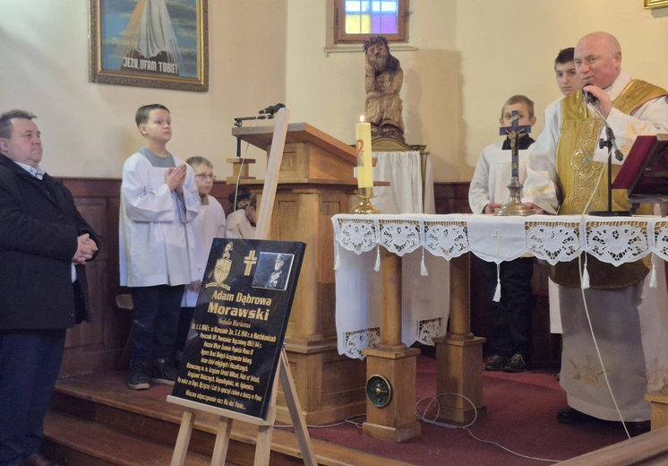 85. rocznica śmierci Adama Morawskiego w Marcinkowicach
