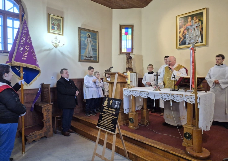 85. rocznica śmierci Adama Morawskiego w Marcinkowicach