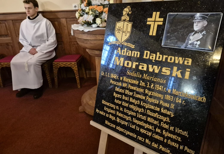85. rocznica śmierci Adama Morawskiego w Marcinkowicach